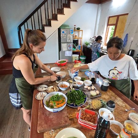 An Homestay-Vietnamese Vegetarian Breakfast Dong Khe Sau Bagian luar foto