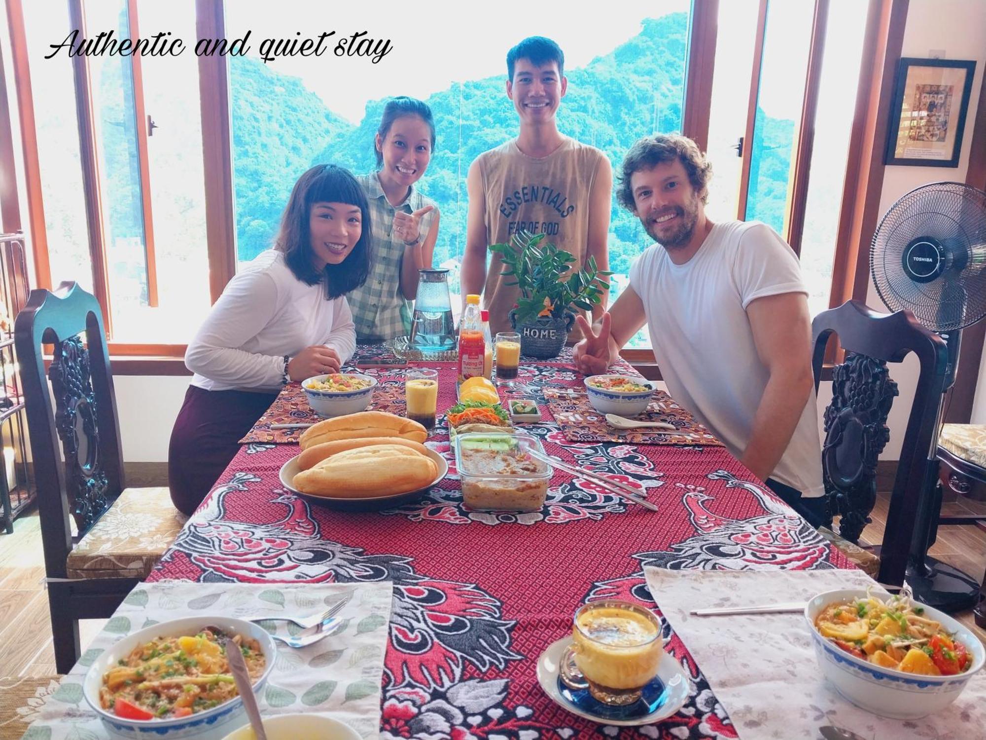 An Homestay-Vietnamese Vegetarian Breakfast Dong Khe Sau Bagian luar foto