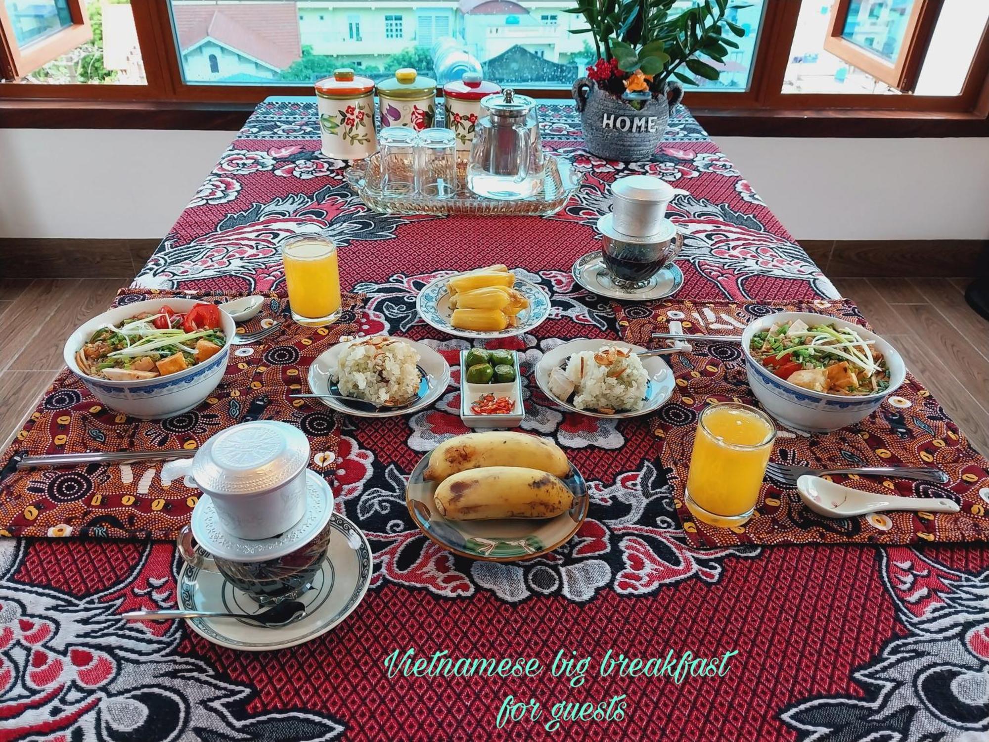 An Homestay-Vietnamese Vegetarian Breakfast Dong Khe Sau Bagian luar foto