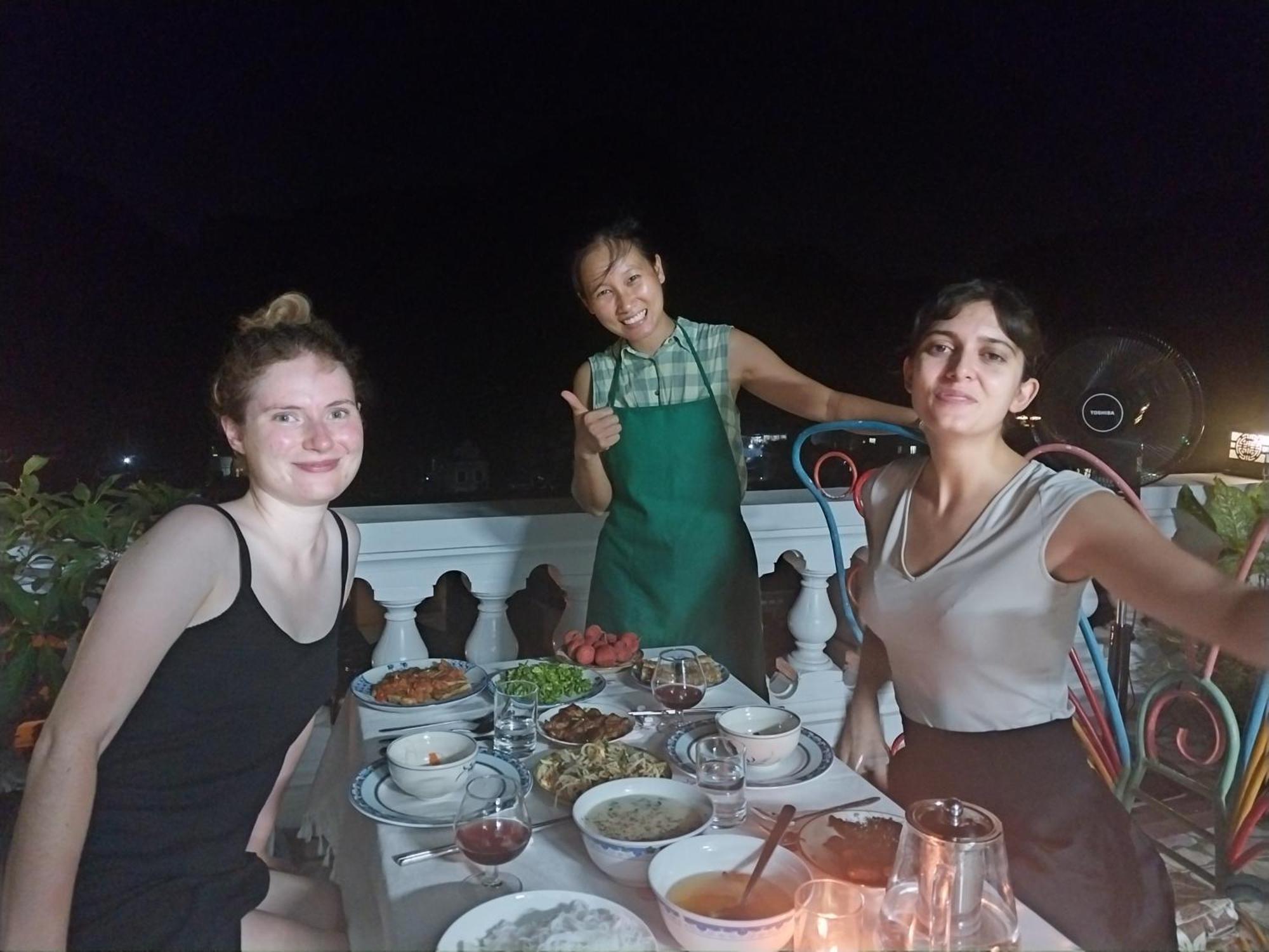 An Homestay-Vietnamese Vegetarian Breakfast Dong Khe Sau Bagian luar foto