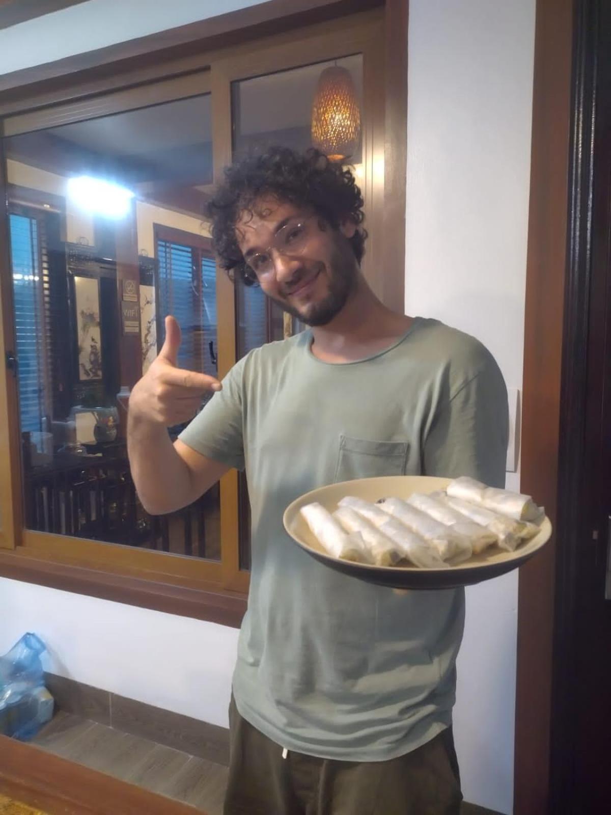 An Homestay-Vietnamese Vegetarian Breakfast Dong Khe Sau Bagian luar foto